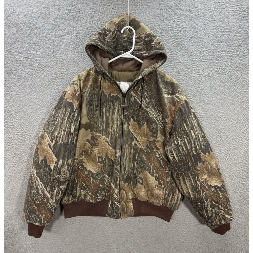 Vintage Walls Jacket Adult Large Camouflage Realtree Camo Made In USA 90s Y2K